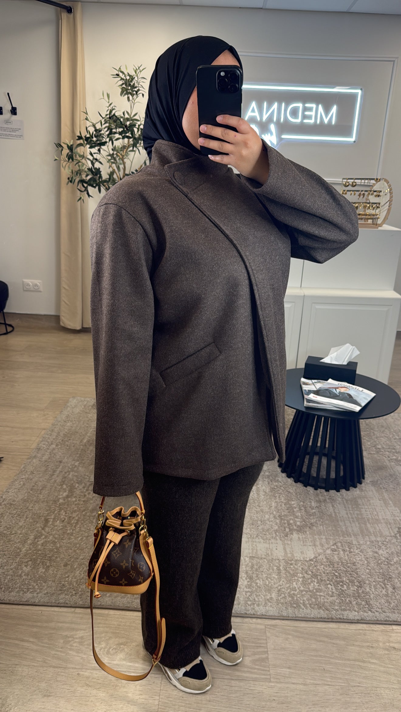 VESTE MANON [ choco ]