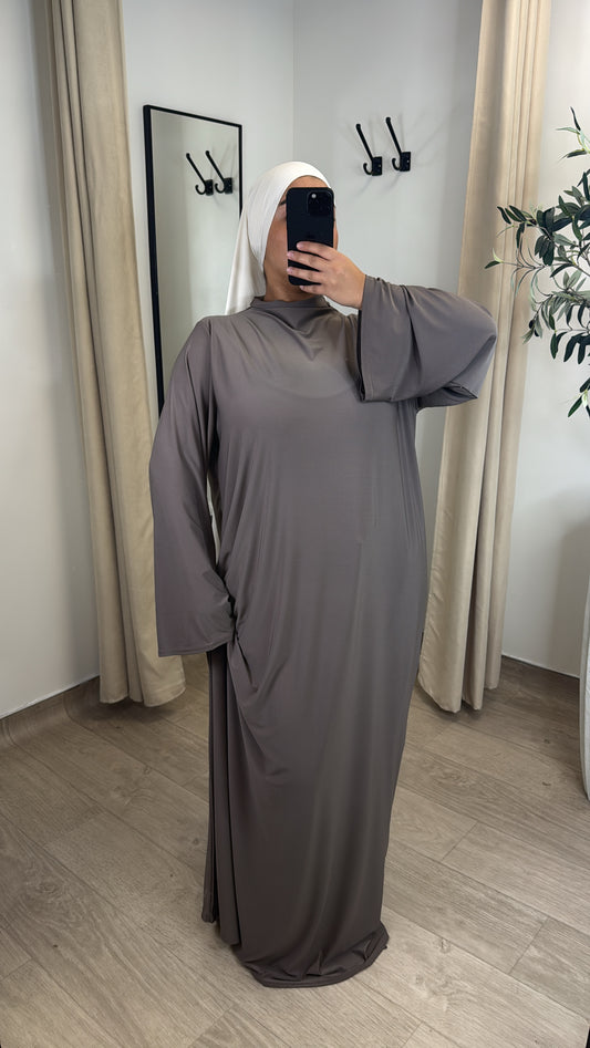 Abaya Jersey Premium [ taupe ]