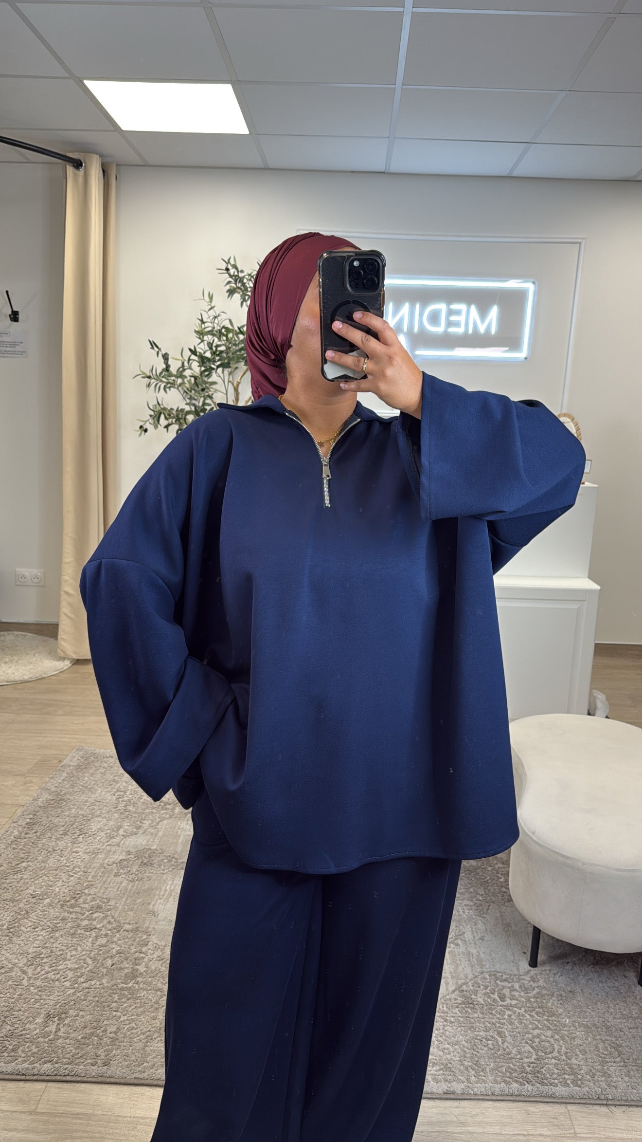 Ensemble Lydia [ bleu nuit ]