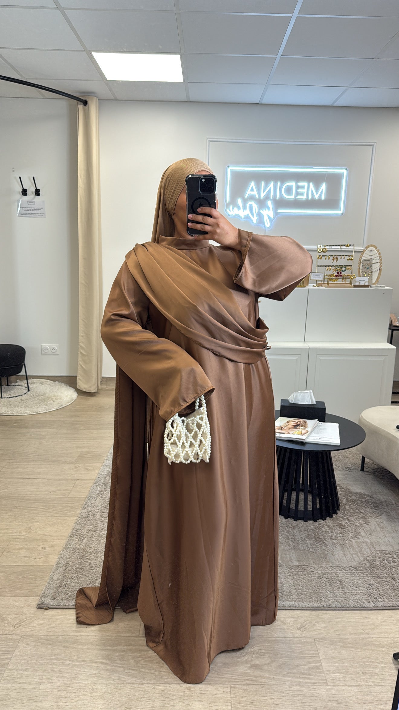 Robe Leya [ marron ]