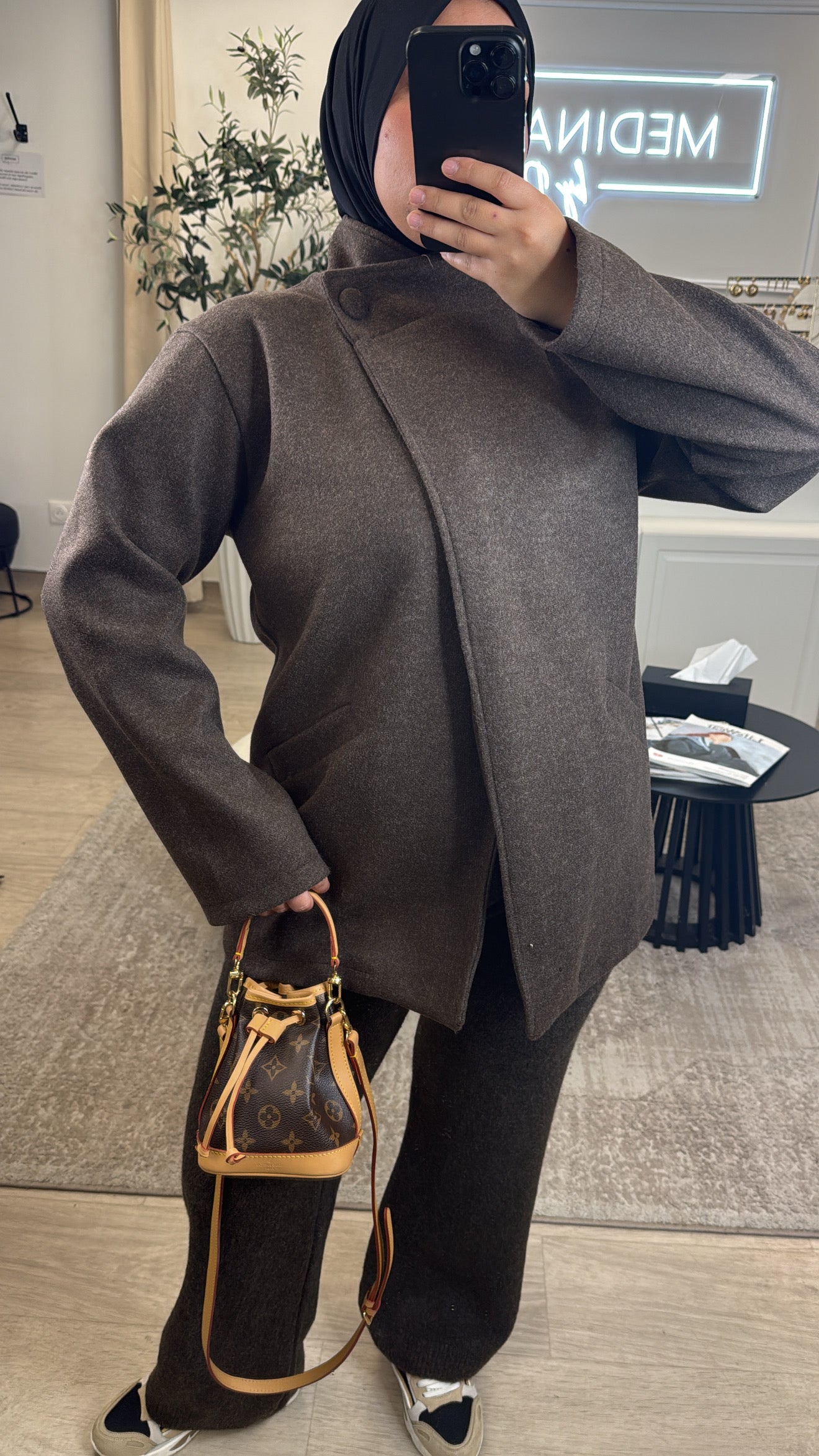 VESTE MANON [ choco ]