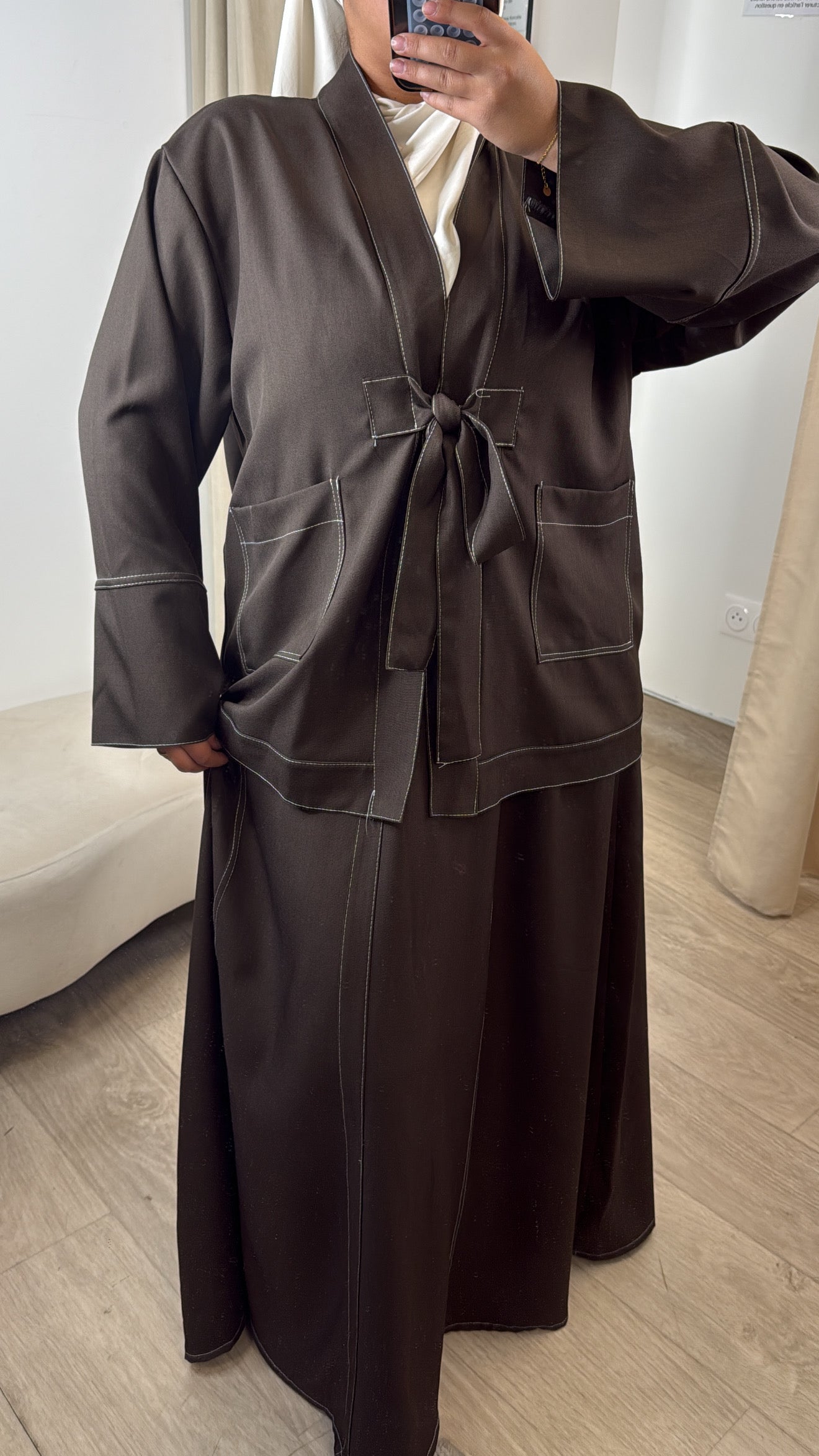 ENSEMBLE JUPE TOKYO [ CHOCO]