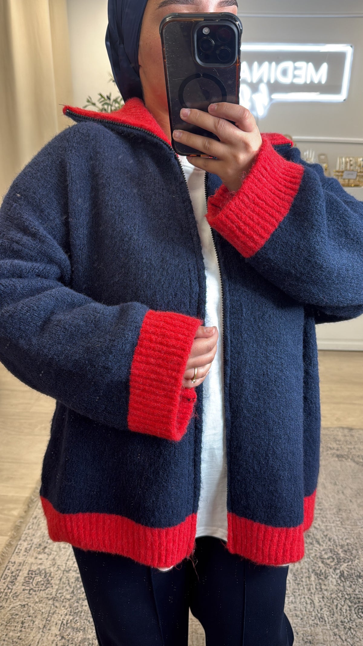 Gilet Yasmine [ Marine ]