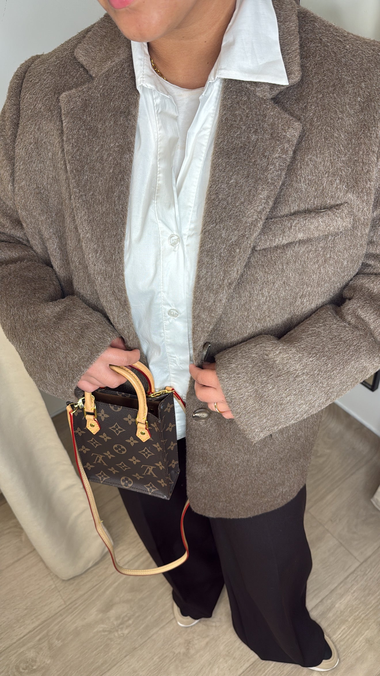 BLAZER AUBE [ choco ]