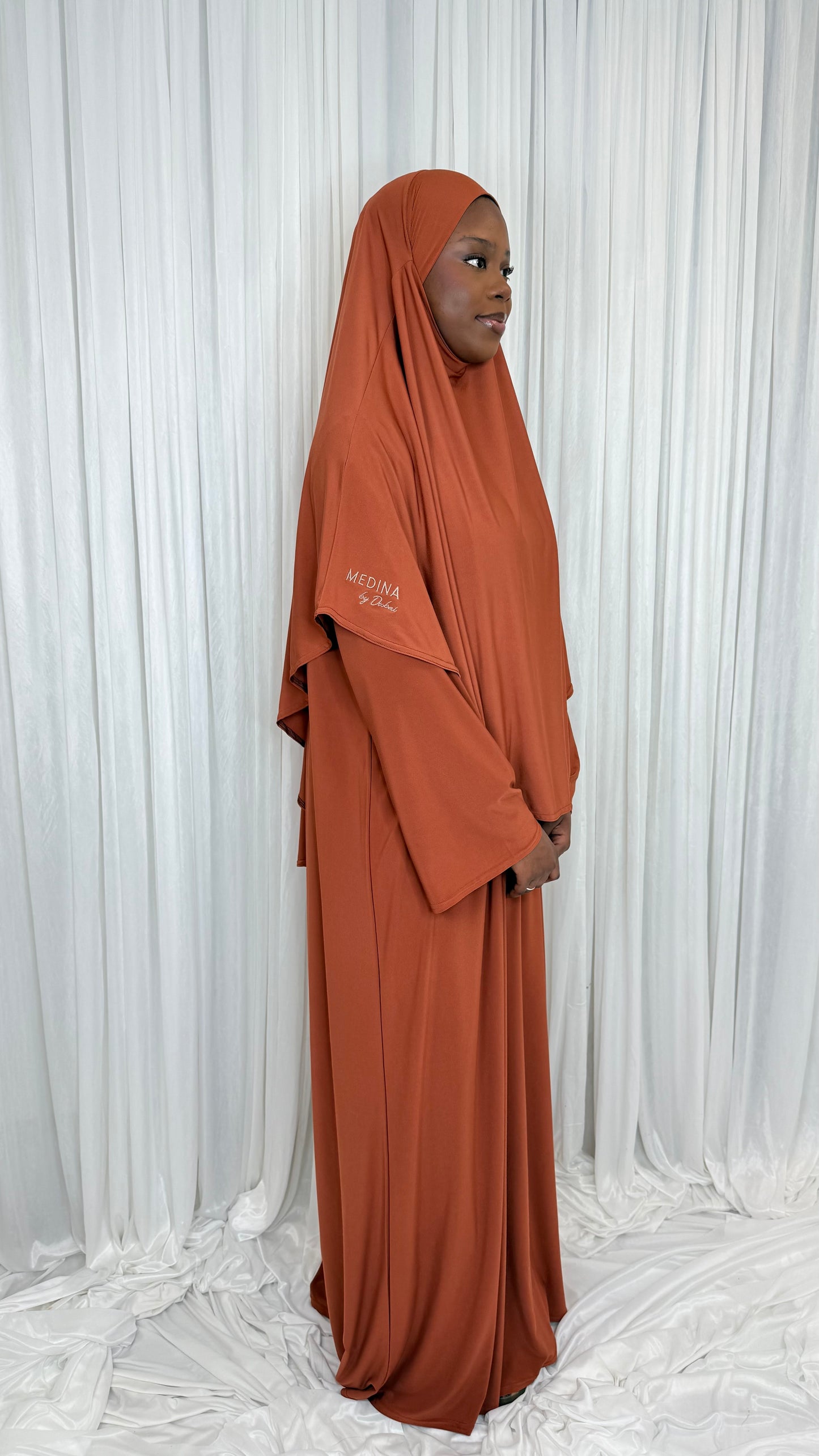 SIGNATURE JERSEY PREMIUM BRODÉ [ terracota ]