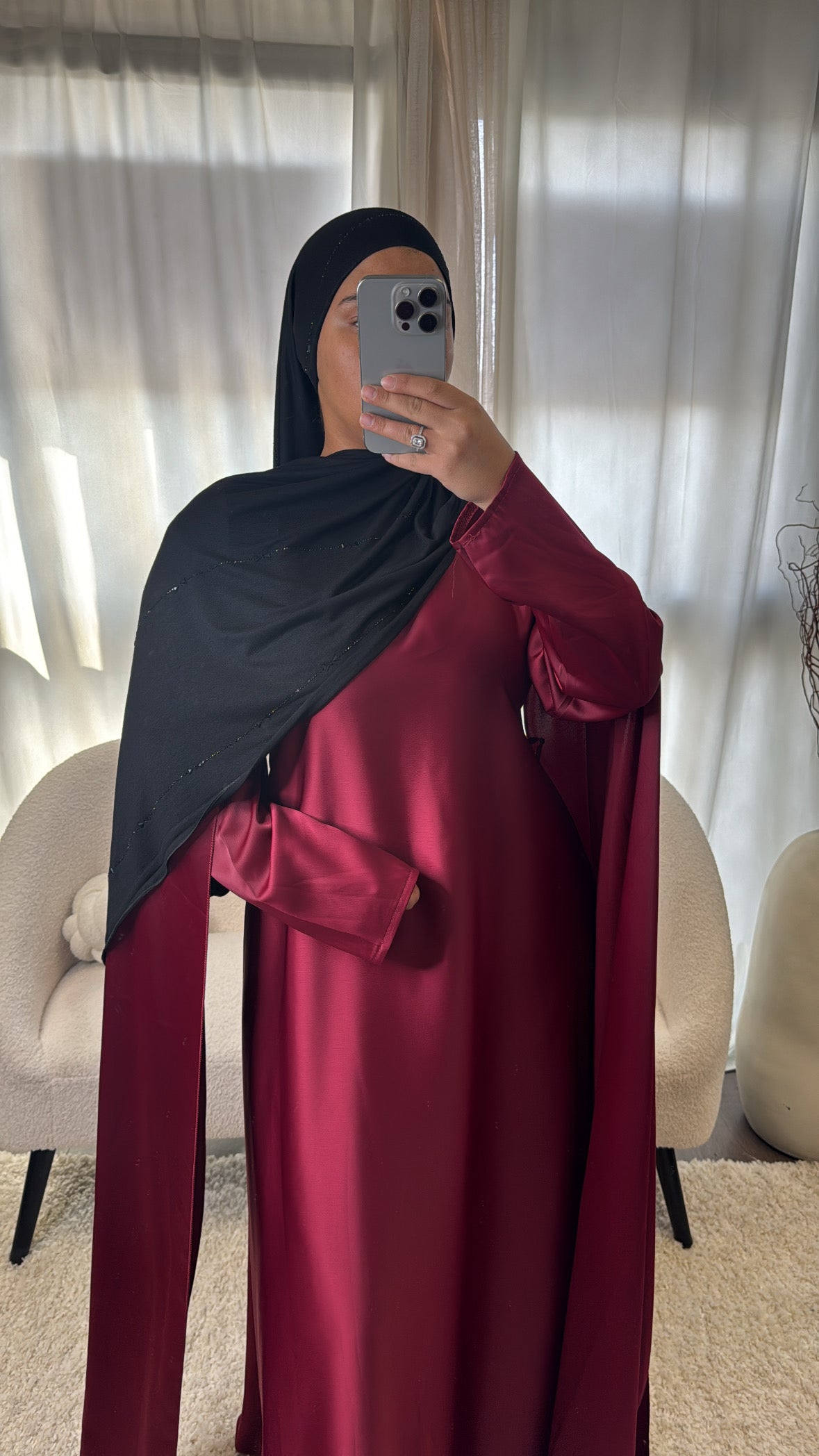 Robe Aria [ bordeau]