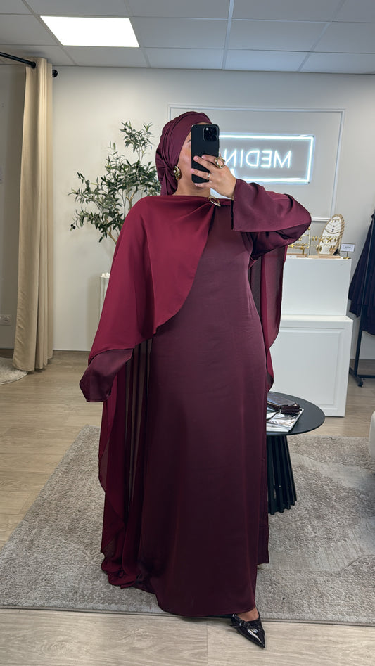 Robe Inaya [ bordeau ]