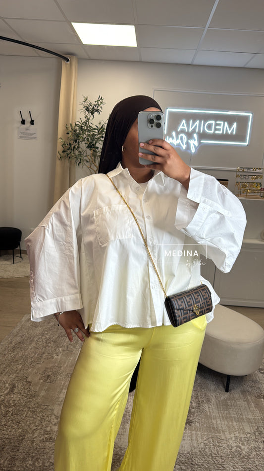 Chemise Milla Oversize [ blanc ]