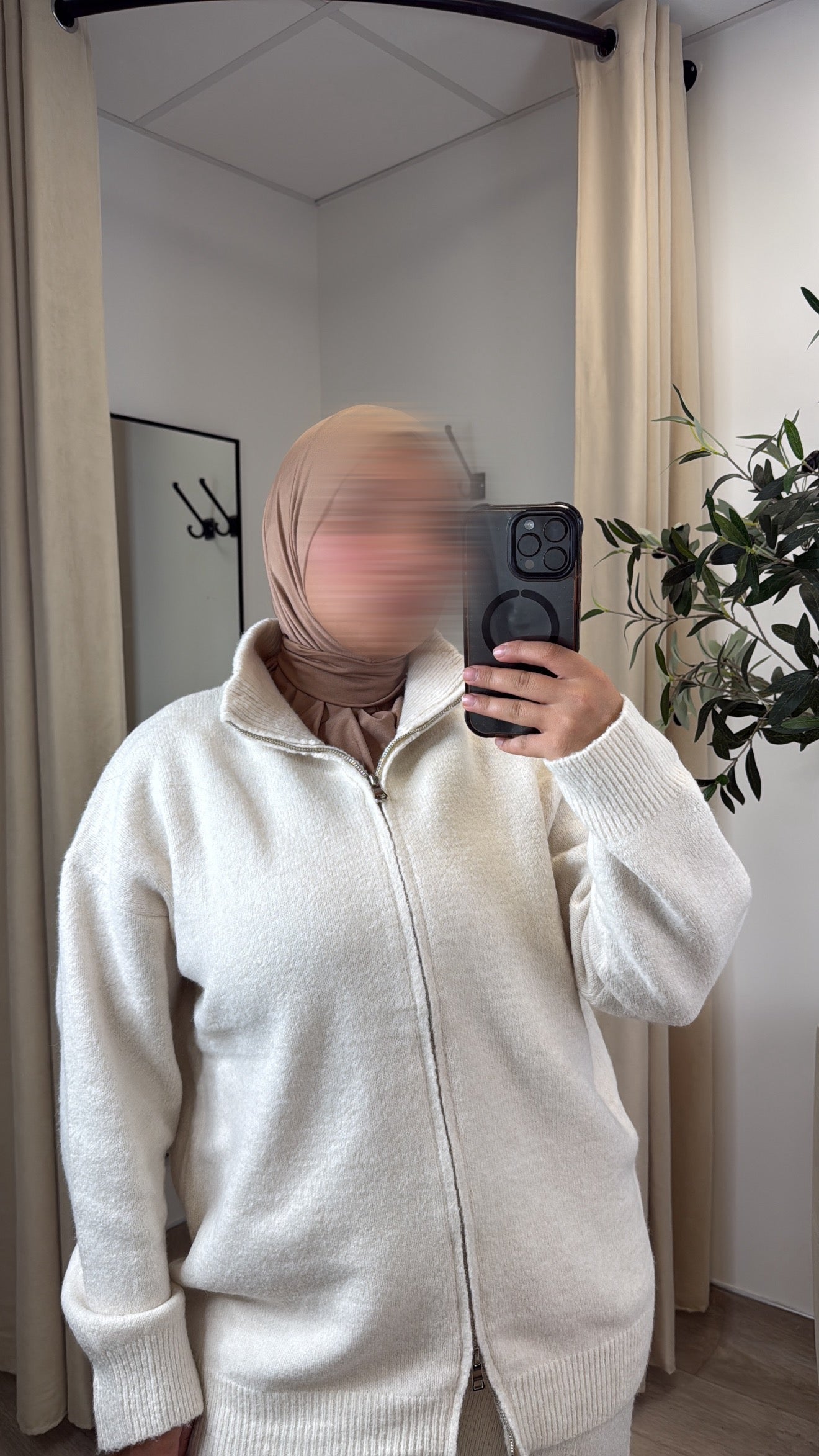 Cagoule Jersey Premium [ camel ]