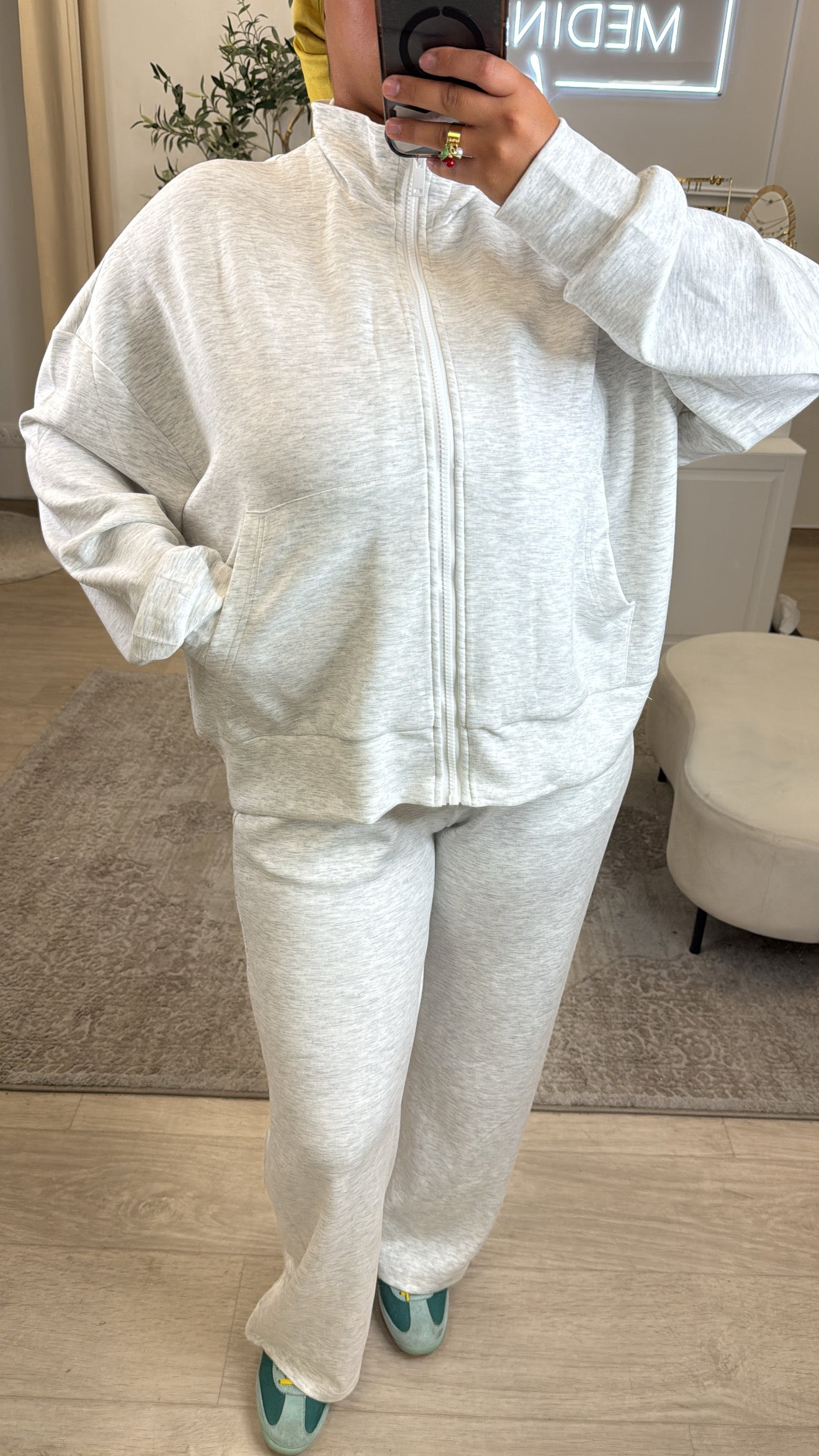 Ensemble Cansual [ gris ]