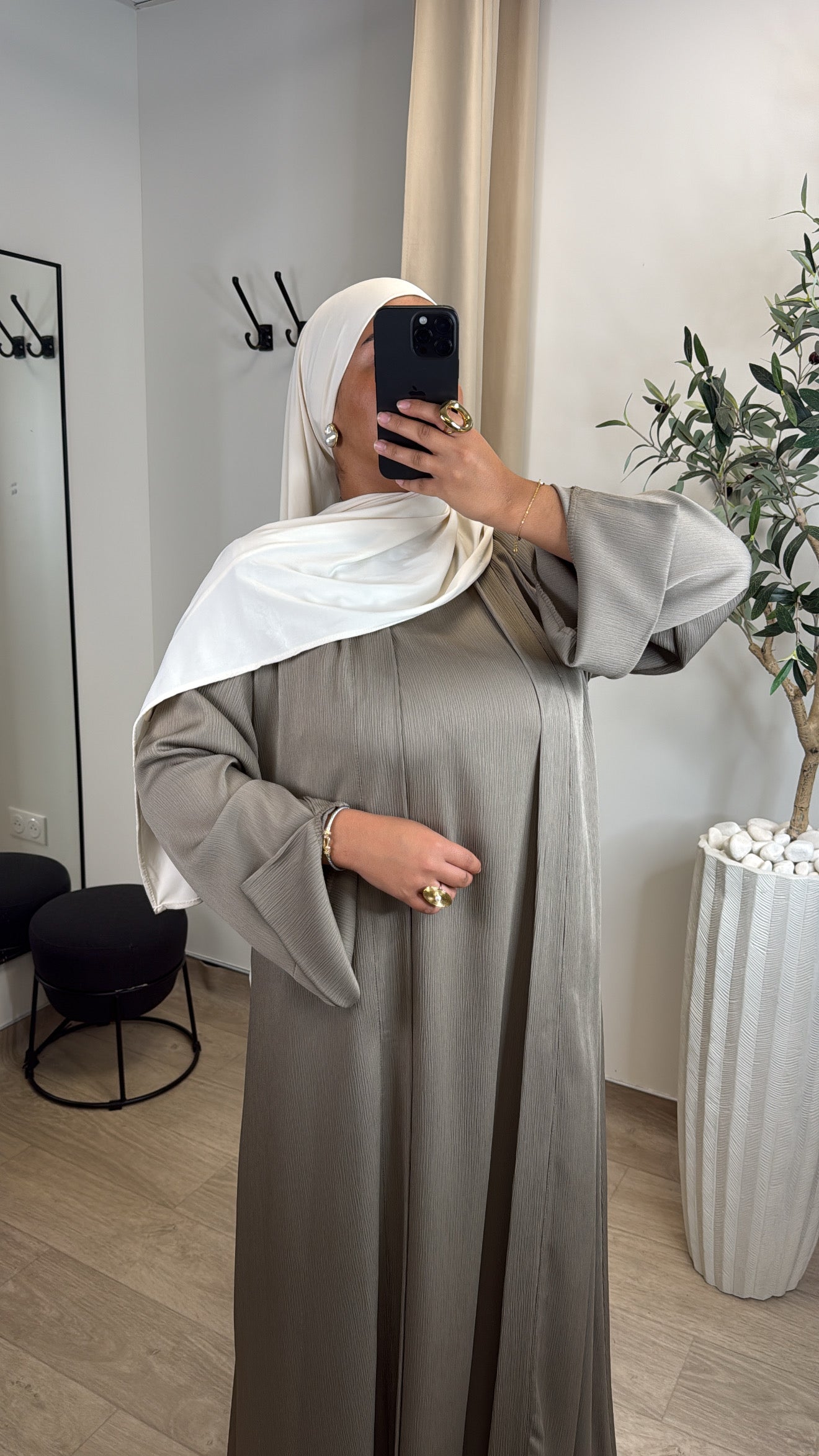 Ensemble Kimono Premium [ Taupe ]