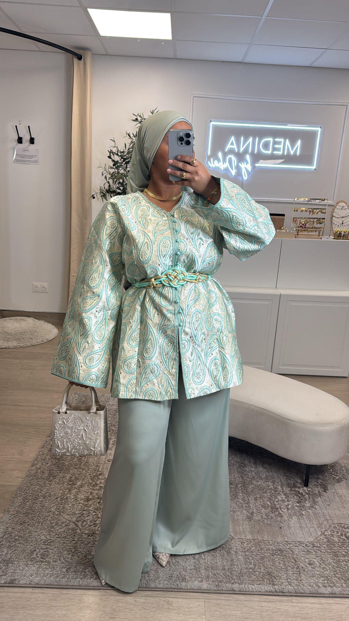 Ensemble Brocard Premium Lila [ turquoise]