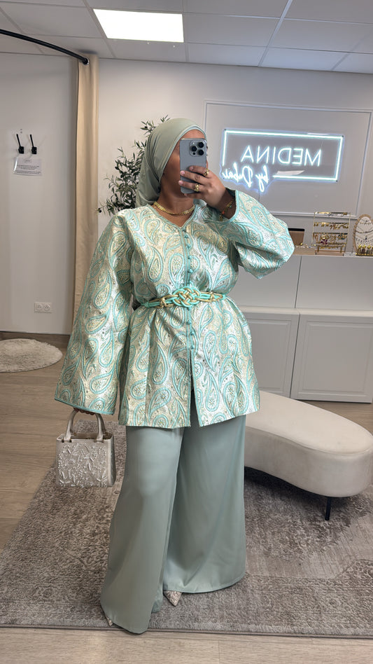 Ensemble Brocard Premium Lila [ turquoise]