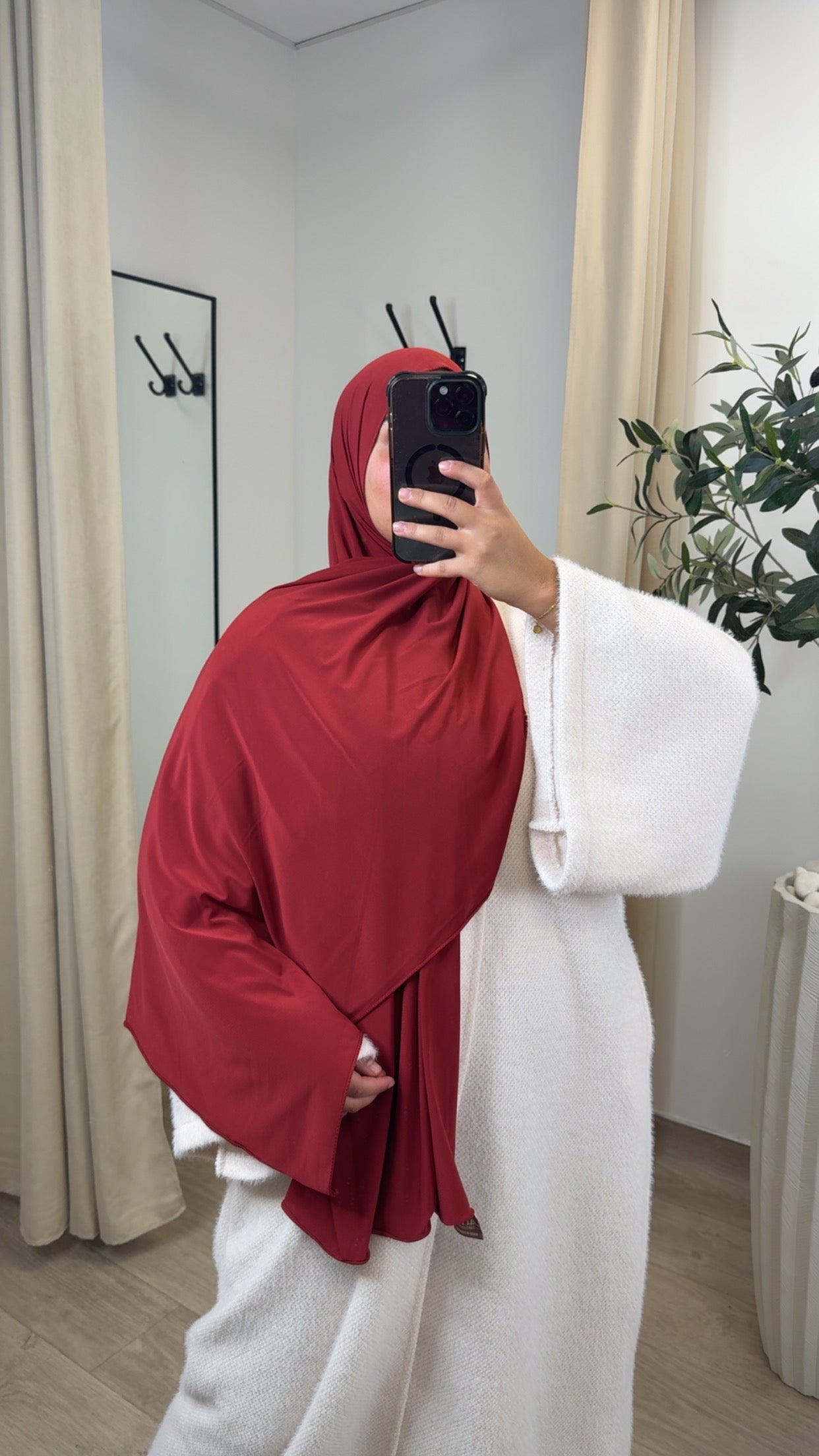 Jersey Premium luxe [ cerise ]