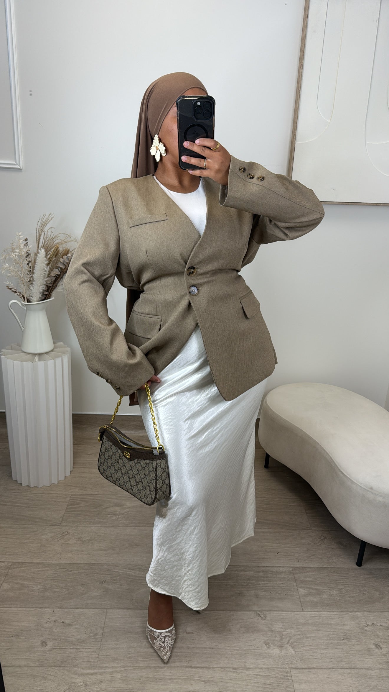 Jupe glacé [ crème ]