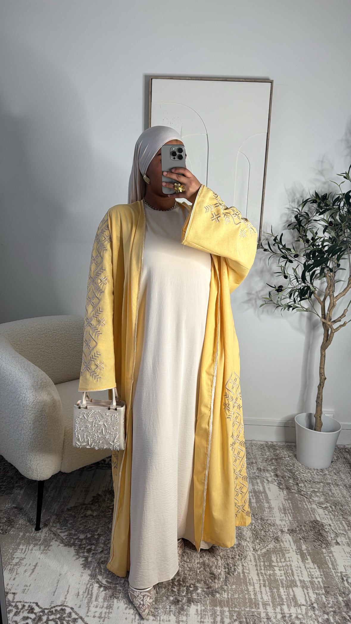 Sous Robes crème luxe