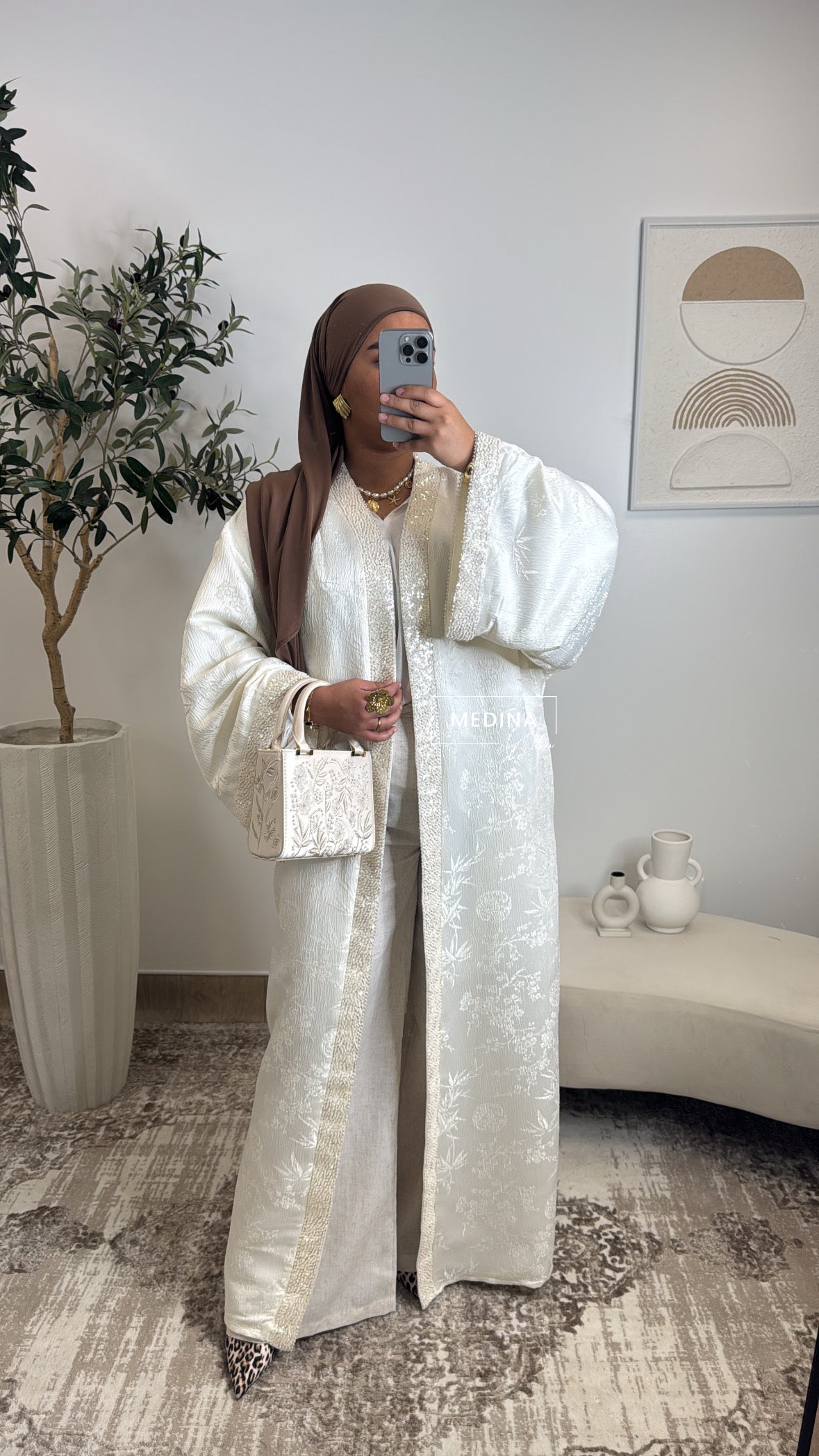 Kimono Maeva Luxe [ crème]