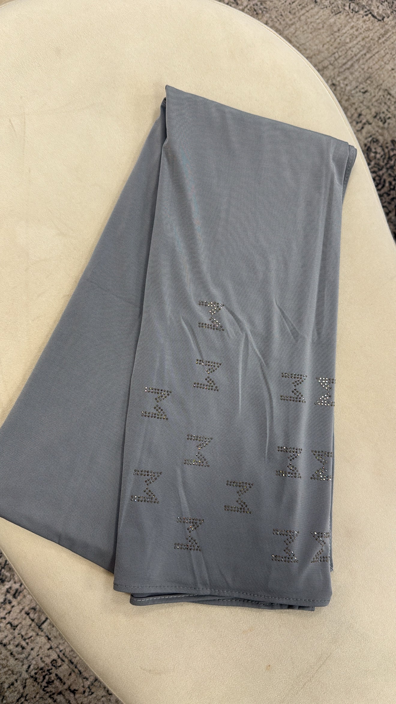 JERSEY PREMIUM A STRASS [ gris ]