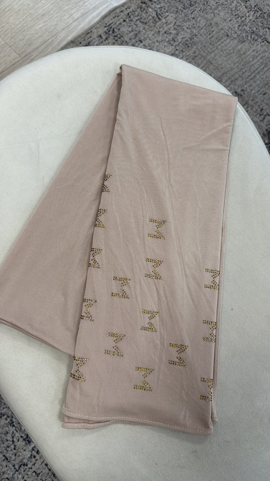 JERSEY PREMIUM A STRASS [ beige ]