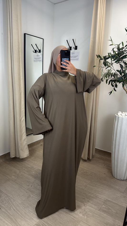 Abaya Jersey Premium [ Camel ]