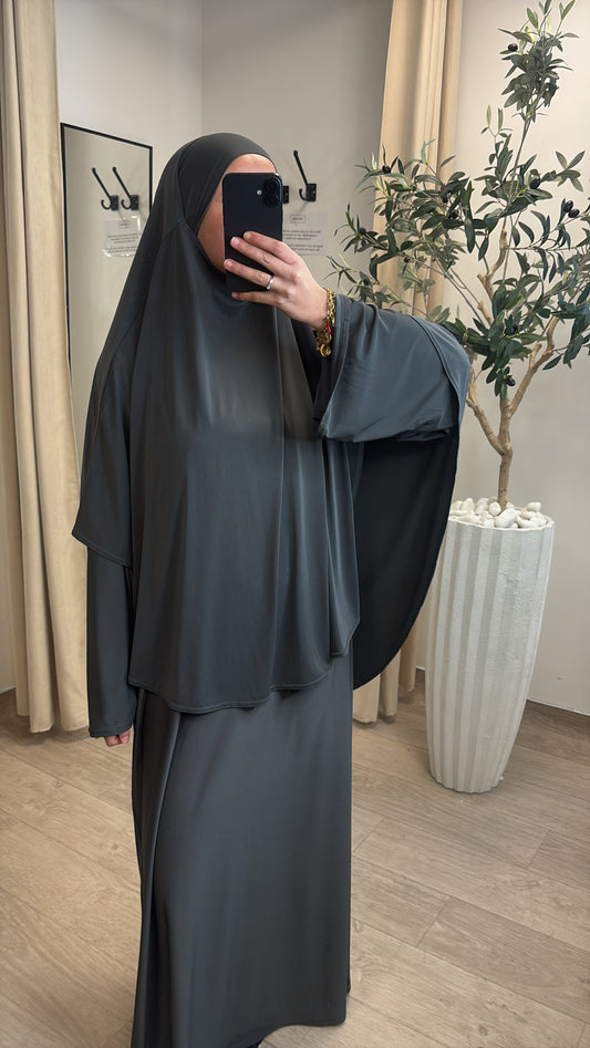 Khimars Jersey Premium [ gris souris ]