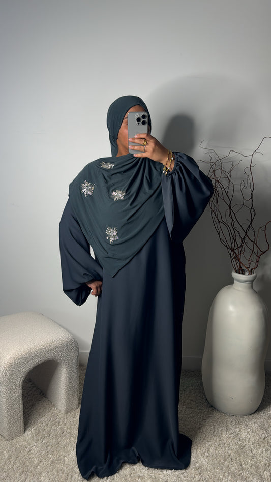 Abaya Yara [ gris foncé ]