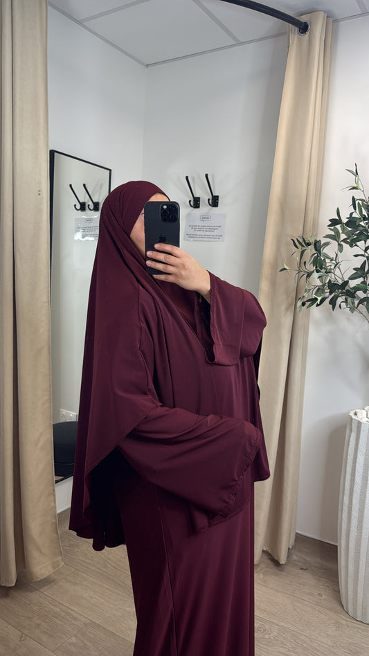 Khimars Jersey Premium[ bordeau ]